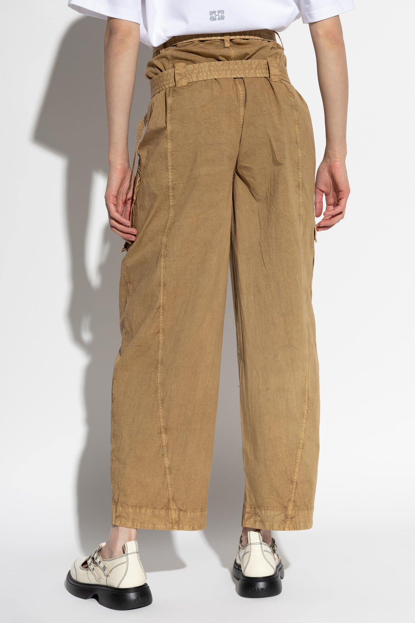 ganni パンツ セール】【GANNI / ガニー】 3D Jacquard Elasticated Curve